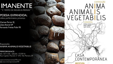 Cartel Exhibición Anima Animalis Vegetabilis