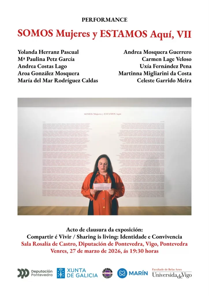 CARTEL. Performance SOMOS Mujeres y ESTAMOS Aquí, VII_Yolanda Herranz